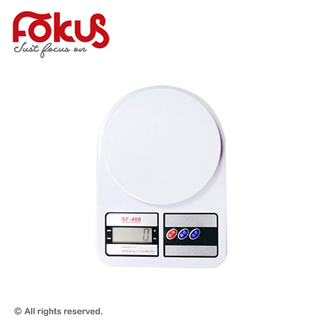 Digital kitchen scale (max 5000g) for measuring popping boba ingredients