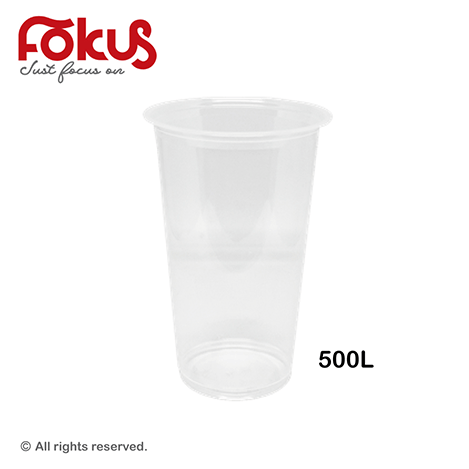 V series - 16oz/500ml PP Plastic Cups ( 95mm )