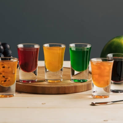 Assorted fruit jams with rich, concentrated flavors for bubble tea, beverages, and yogurt – ideal for creating authentic fruit-based drinks